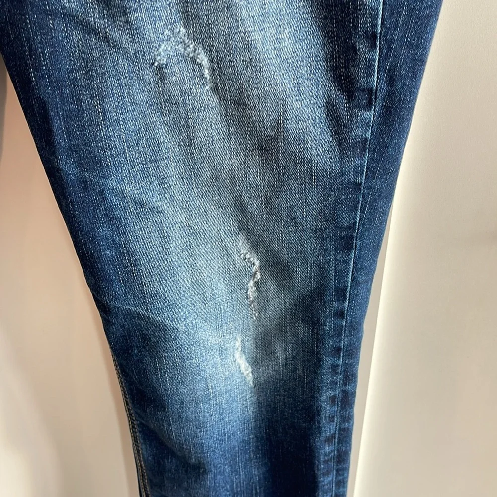 Silver Jean Co | Indigo Suki Capri | Dark Wash | W29/L22.5 - Picture 7 of 9